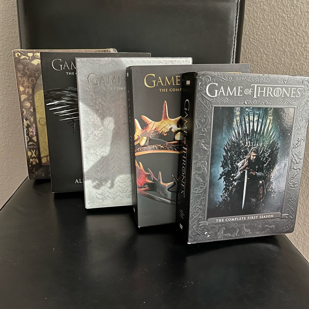 Game of Thrones Complete Series Seasons 1-5 DVD Set